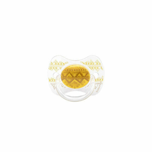 SUAVINEX PREMIUM COUTURE 2018 šidítko fyziologické silikon +18 - Žluté porovnat ceny