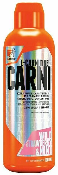 Extrifit Carni 120000 Liquid 1000ml divoká jahoda - mentol porovnat ceny