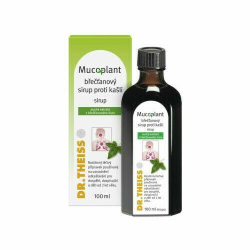 MUCOPLANT PROTI KAŠLI S BŘEČŤANEM sirup 100ML porovnat ceny