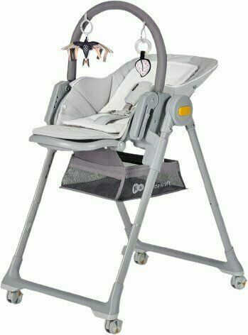 Kinderkraft Židlička jídelní Lastree Grey, Premium porovnat ceny