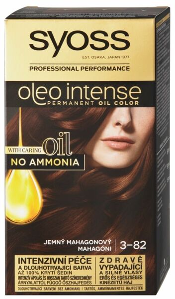 Syoss Oleo Intense Olejová barva na vlasy 3-82 Jemný mahagonový 50ml porovnat ceny