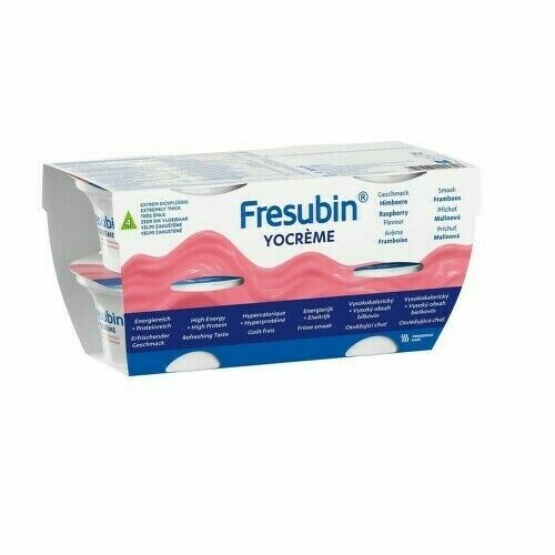 FRESUBIN YOCREME PŘÍCHUŤ MALINOVÁ perorální roztok 4X200G porovnat ceny