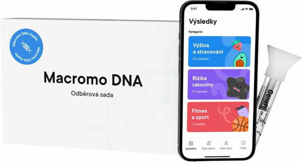 Macromo DNA Health – genetický test pro zdraví porovnat ceny