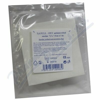 TYL FULL OXY ANTIMICROBIAL 7,5X7,5CM 7,5X7,5CM,1KS porovnat ceny