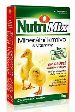Nutrimix Pro Drůbež Výkrm A Odchov Plv 1kg porovnat ceny
