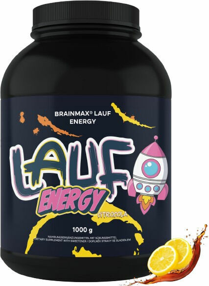 BRAINMAX LAUF Energy, Citrokola 1000 g porovnání ceny