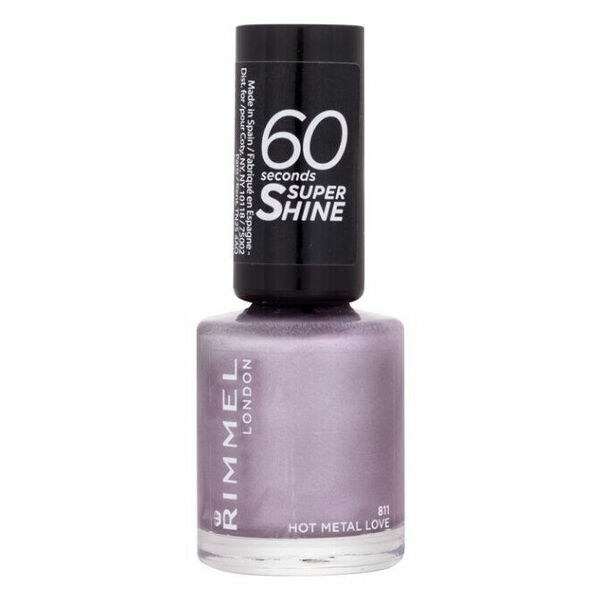 RIMMEL LONDON 60 Seconds Lak na nehty 811 Hot Metal Love 8 ml porovnat ceny