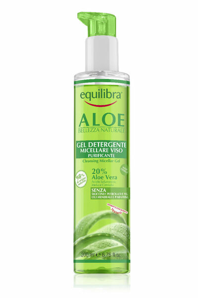 Equilibra Aloe Cleansing Micellar Gel micelární gel 200 ml porovnat ceny