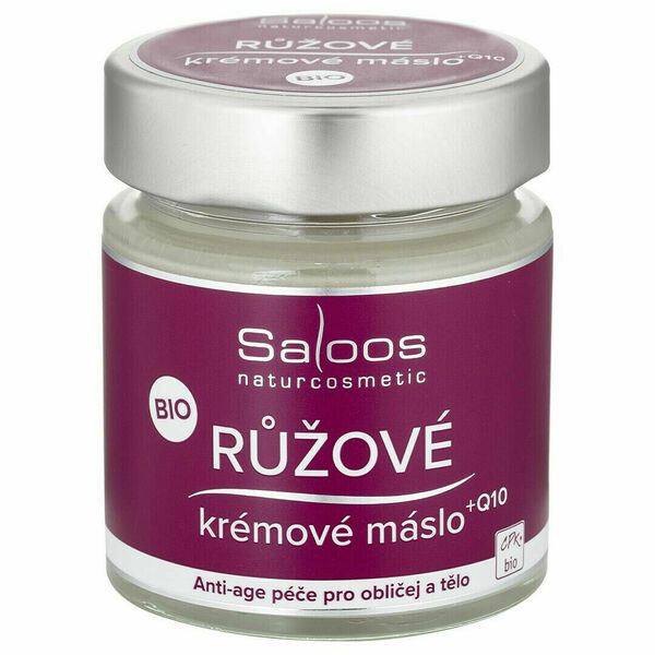 Saloos Růžové Krémové Máslo+q10 Bio 110ml porovnat ceny