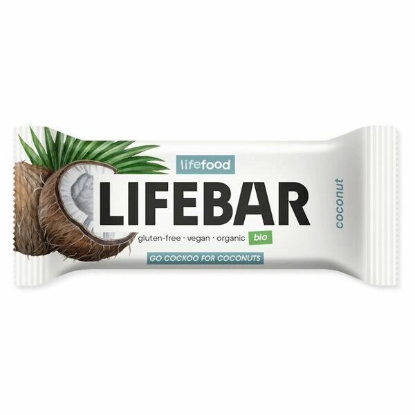 LIFEFOOD Lifebar tyčinka kokosová BIO 40 g porovnat ceny