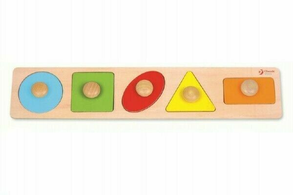 Teddies Vkládačka dřevo geometrické tvary pro nejmenší 5ks porovnat ceny