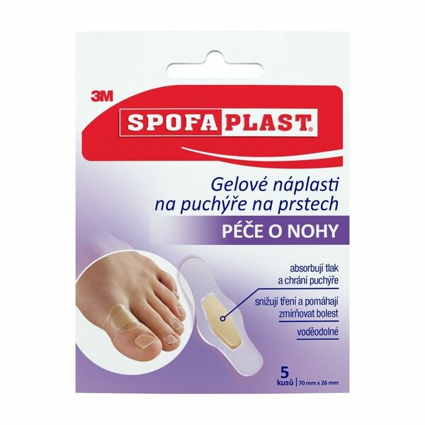 3M Spofaplast 911N Gelová náplast na puchýře na prstech 5 ks porovnat ceny