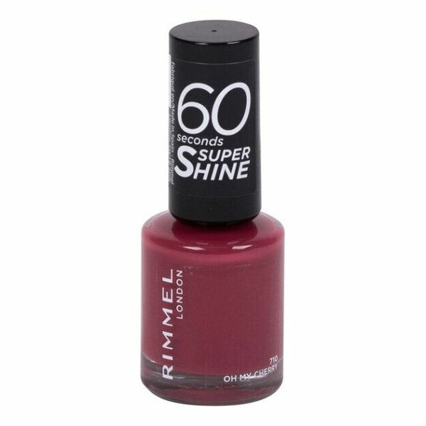RIMMEL LONDON 60 Seconds lak na nehty Super Shine 710 Oh My Cherry 8 ml porovnat ceny