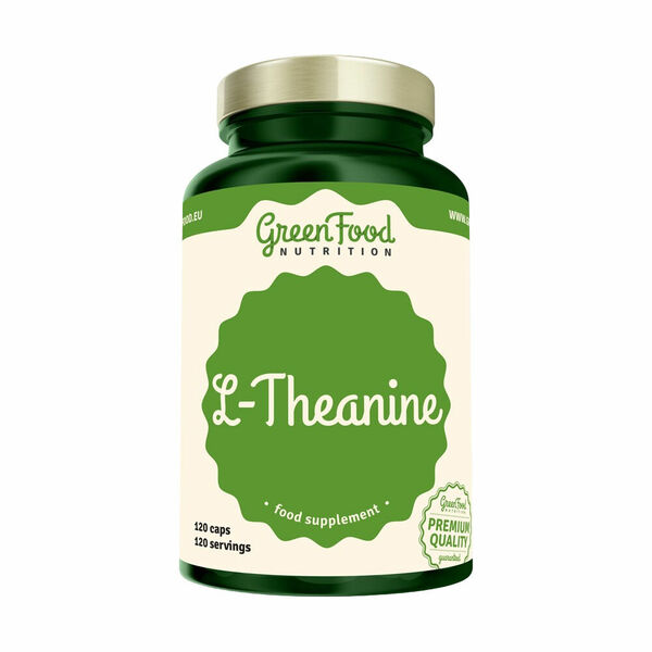 GREENFOOD NUTRITION L-Theanine 120 kapslí porovnat ceny