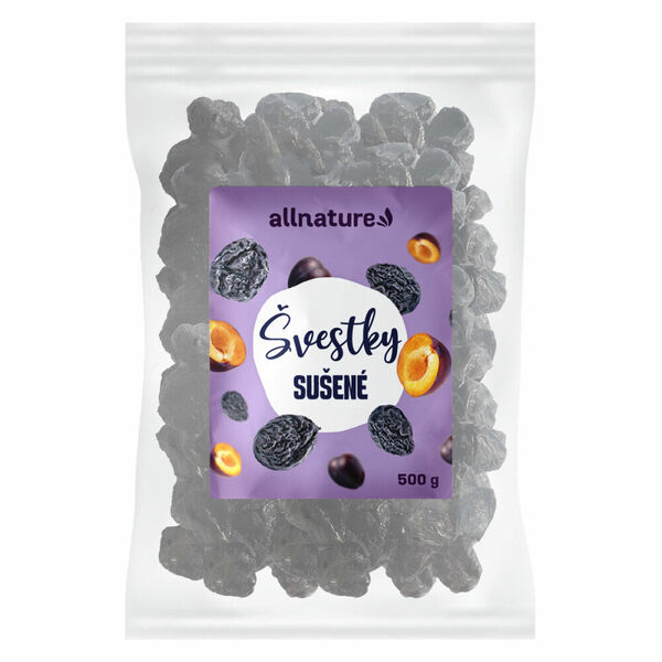 ALLNATURE Švestky sušené 500 g porovnat ceny