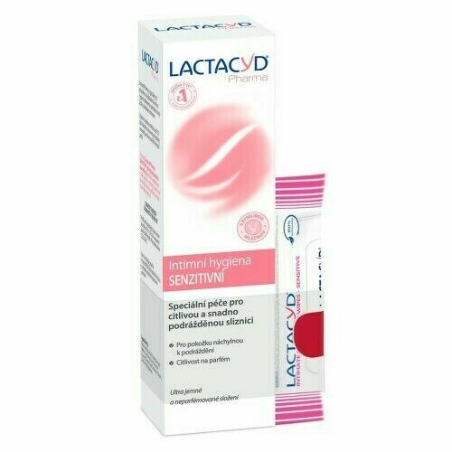 Lactacyd Pharma Senzitivní 250ml+ubrousky Zdarma porovnat ceny