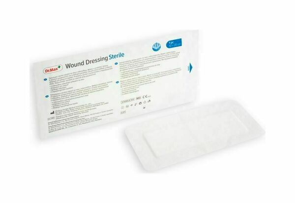 Dr. Max Wound Dressing Sterile 10x20 cm sterilní náplast 1 ks porovnat ceny