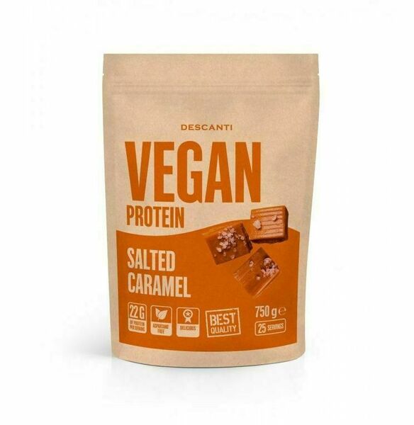 DESCANTI Vegan Protein Salted Caramel 750 g porovnat ceny