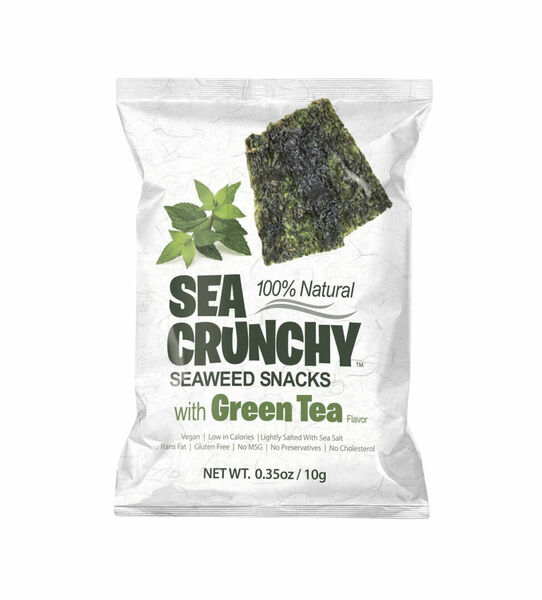 Seaweed Market  Sea Crunchy Snack se zeleným čajem 10 g porovnat ceny