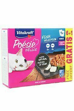 Vitakraft Cat Poésie Délisauce Multipack Rybí 6 1x85g porovnat ceny