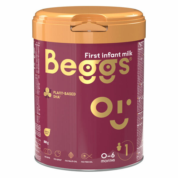 Beggs 1 počáteční mléko 800 g porovnat ceny