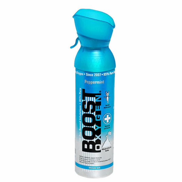 BOOST OXYGEN Peppermint inhalační kyslík v plechovce 5 l porovnat ceny