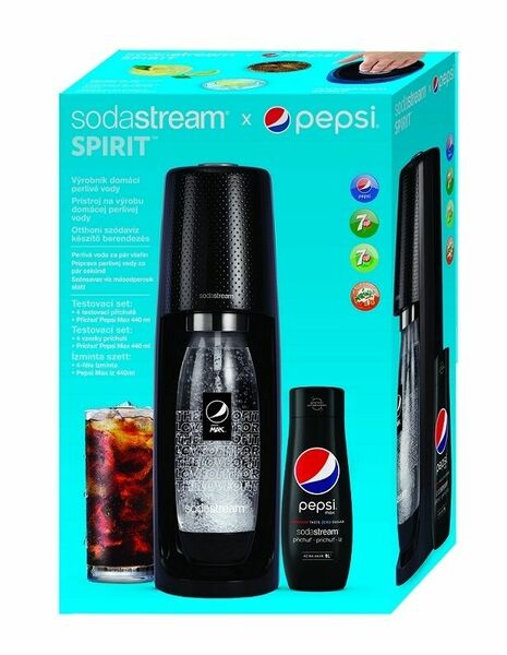 Sodastream Spirit Black MegaPack porovnat ceny