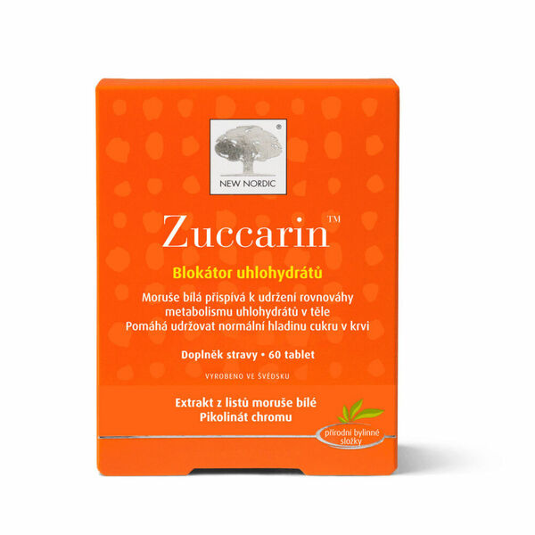 NEW NORDIC Zuccarin 2x 60 tablet porovnat ceny
