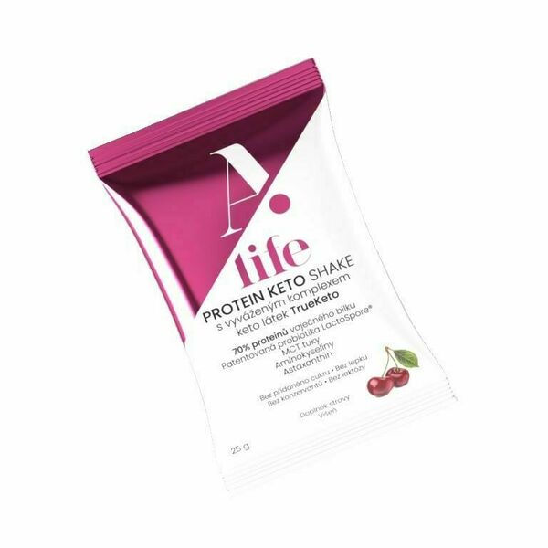 Alife Beauty and Nutrition Protein Keto Shake višeň 25 g porovnat ceny