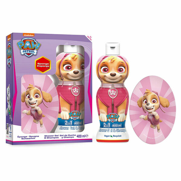 EP LINE Skye Sprchový gel a šampon 400 ml + mycí houba 1 ks Dárkové balení porovnat ceny