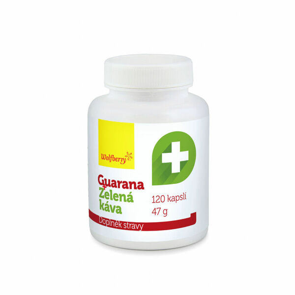WOLFBERRY Guarana, Zelená káva 120 kapslí porovnat ceny