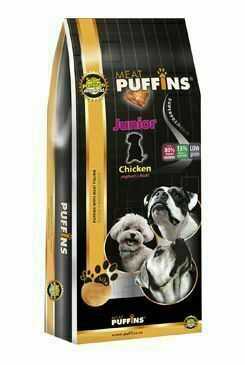 Puffins Dog Junior Chicken 1kg porovnat ceny