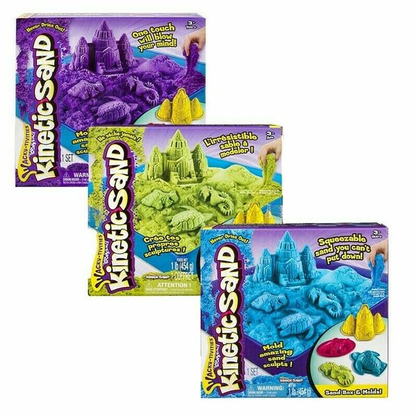 Spin Master Kinetic Sand Box Sada - Sand Box & Nářadí 454g porovnat ceny