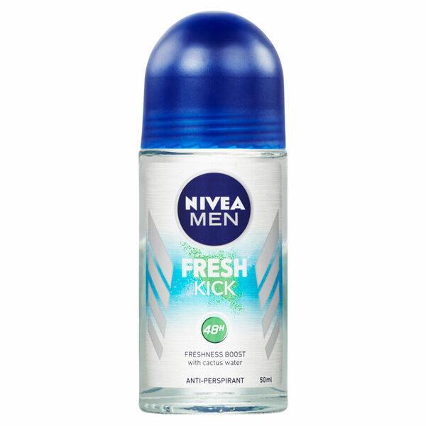 NIVEA Fresh Kick Kuličkový antiperspirant pro muže 50 ml porovnat ceny