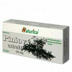 Naturica Píniový extrakt 50 mg 30 tablet porovnat ceny
