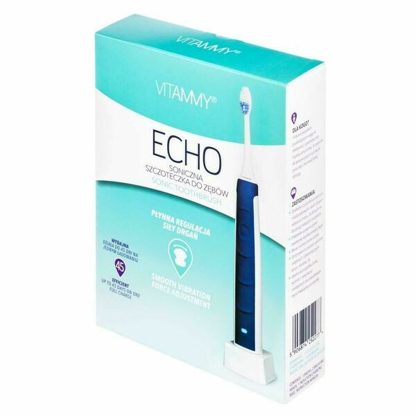 VITAMMY ECHO Sonický zubní kartáček navy porovnat ceny