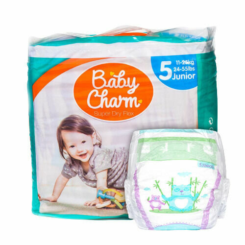Baby Charm Super Dry Flex vel. 5 Junior, 11 - 25kg 34 ks porovnat ceny