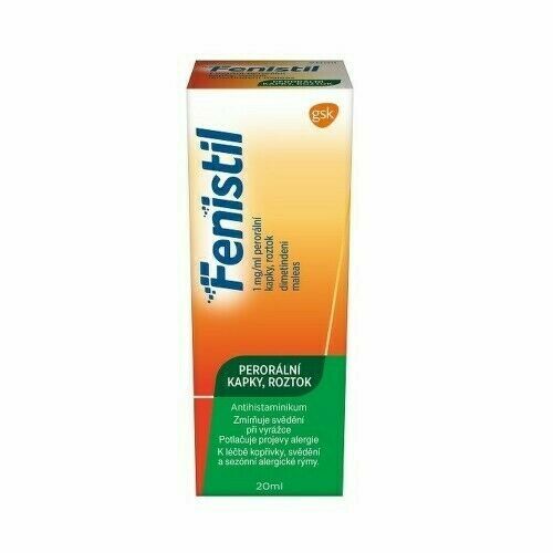 Fenistil 1mg/ml por gtt sol 1x20ml porovnat ceny