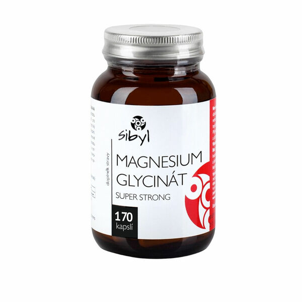 SIBYL Magnesium glycinát SUPER STRONG 170 kapslí porovnání ceny
