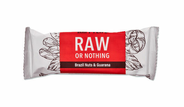 HAPPYBAR - tyčinka s para ořechy a guaranou bio & raw 50g porovnat ceny