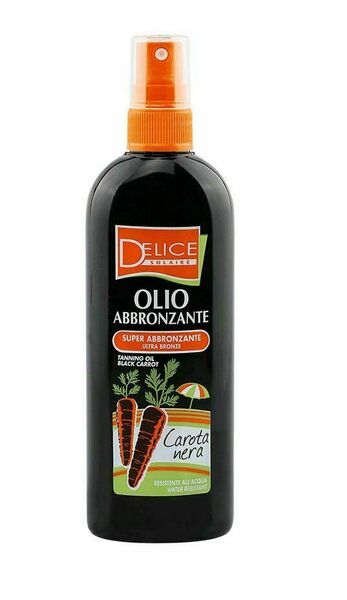 Delice Solaire Black Carrot Tanning Oil Ultra Bronze opalovací olej 150 ml porovnat ceny