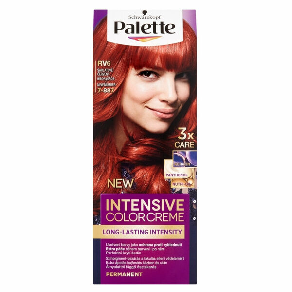 PALETTE ICC Barva na vlasy 7-887 Šarlatově červený porovnat ceny