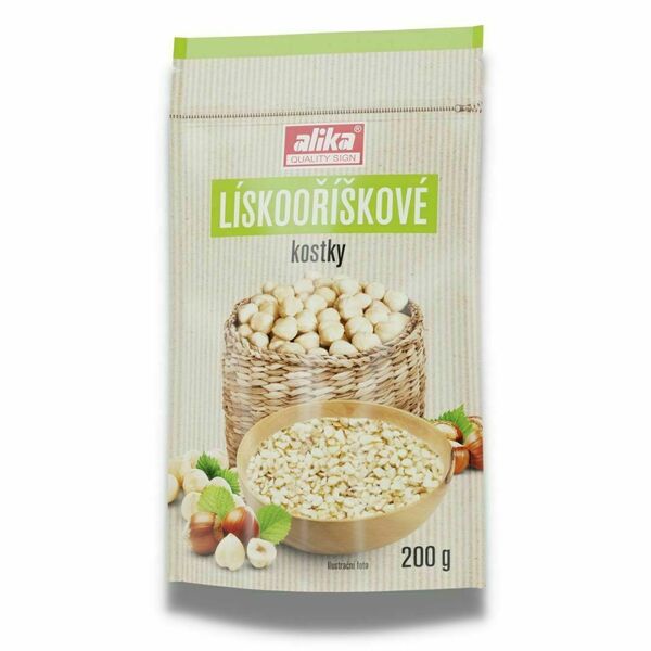 Alika Lískooříškové kostky pražené 200 g porovnat ceny