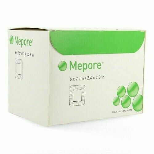 MEPORE 6X7 CM, 60 KS, SAMOLEPÍCÍ ABSORPČNÍ KRYTÍ, STERILN porovnat ceny
