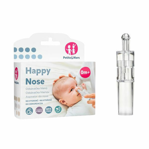 Petite&Mars Odsávačka nosních hlenů na vysavač Happy Nose 0m+ porovnat ceny