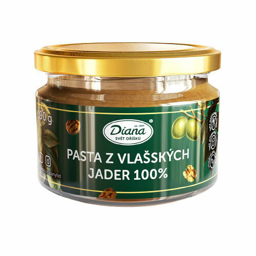 Diana Company Pasta z vlašských jader 100% 190g porovnat ceny