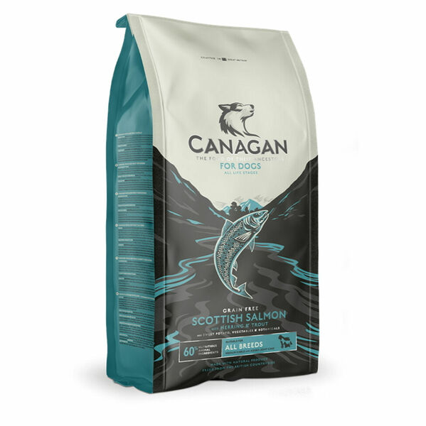 CANAGAN Scottish Salmon granule pro psy, Hmotnost balení: 12 kg porovnat ceny