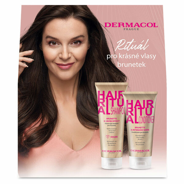 DERMACOL Balíček hair ritual (boost) brunette 2 kusy porovnat ceny