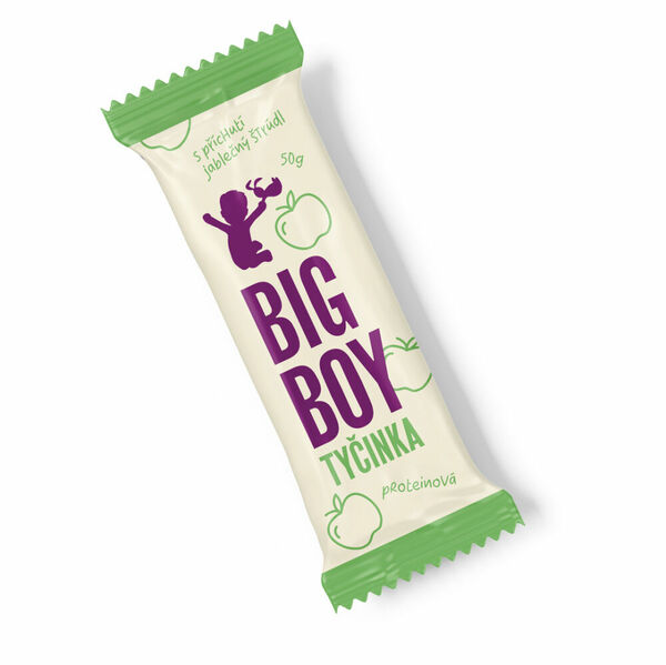 BIG BOY Proteinová tyčinka jablečný štrúdl 50 g porovnat ceny