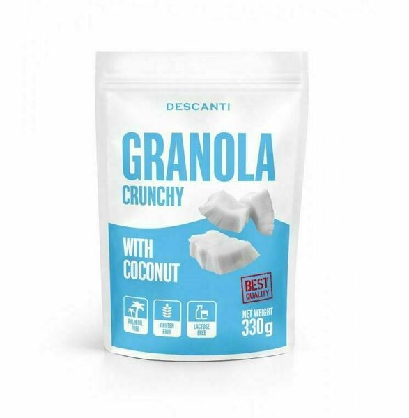 DESCANTI Granola Coconut 330 g porovnat ceny